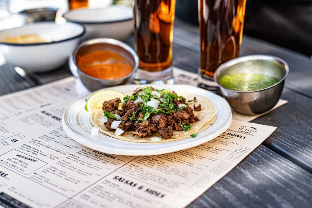 Beef tacos