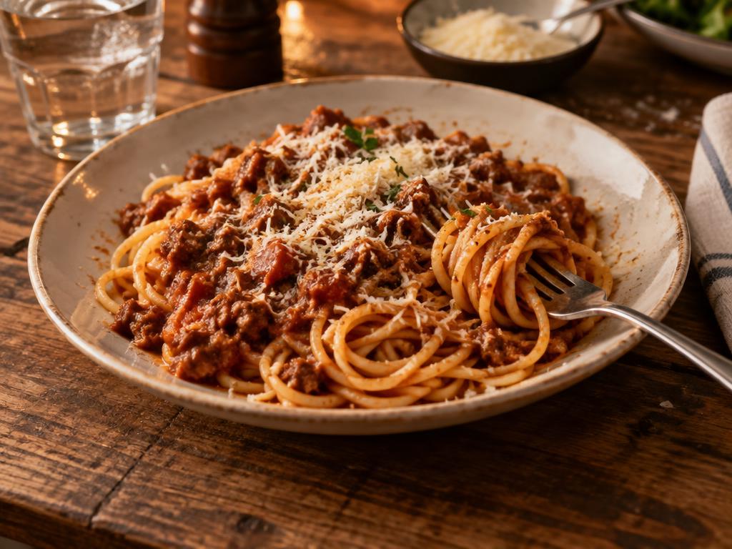 Spaghetti bolognese